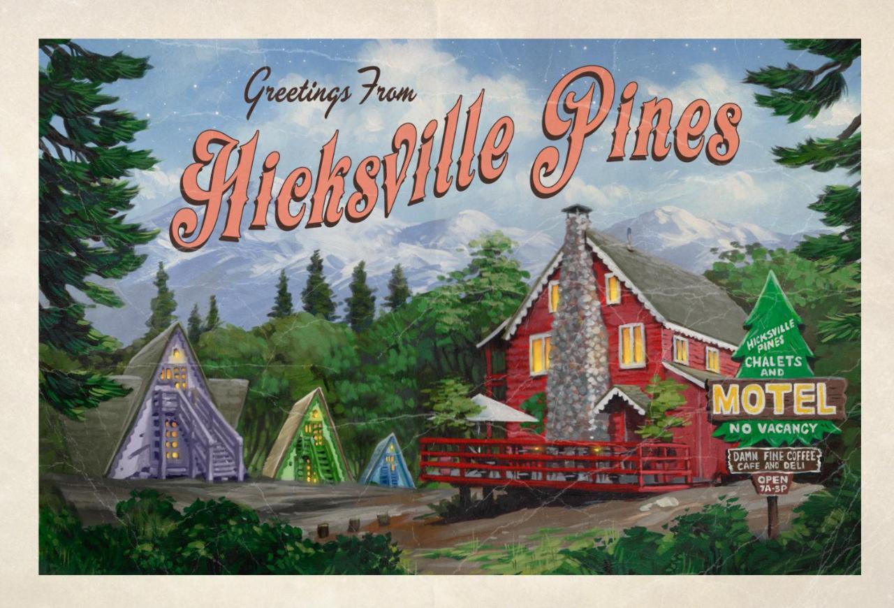 Hicksville Pines Chalets & Motel 爱德怀 外观 照片